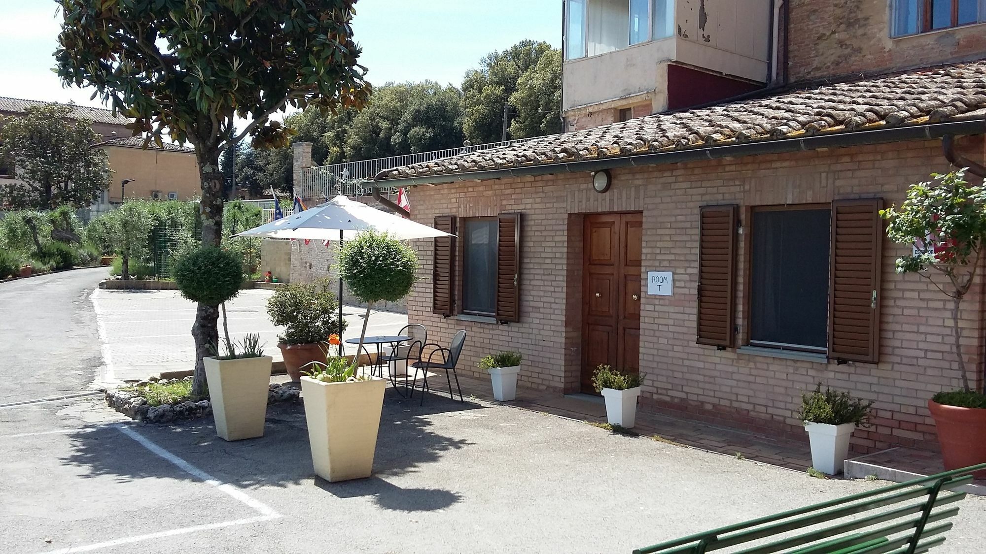 Hotel Porta Romana Di Luce Hotels Siena Buitenkant foto